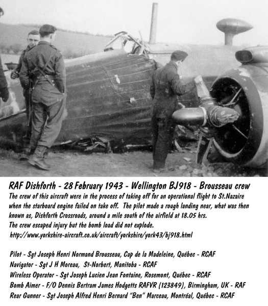 1943-02-28 Dishforth - crash